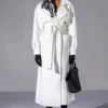 CANNES LUXE SCUBA TRENCH 1 CANNES LUXE SCUBA TRENCH -AZALEA WANG Shop cannes luxe scuba trench white 1 1