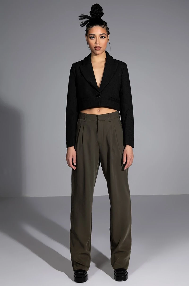 CROPPED BOXY BLAZER 5 CROPPED BOXY BLAZER - Image 3