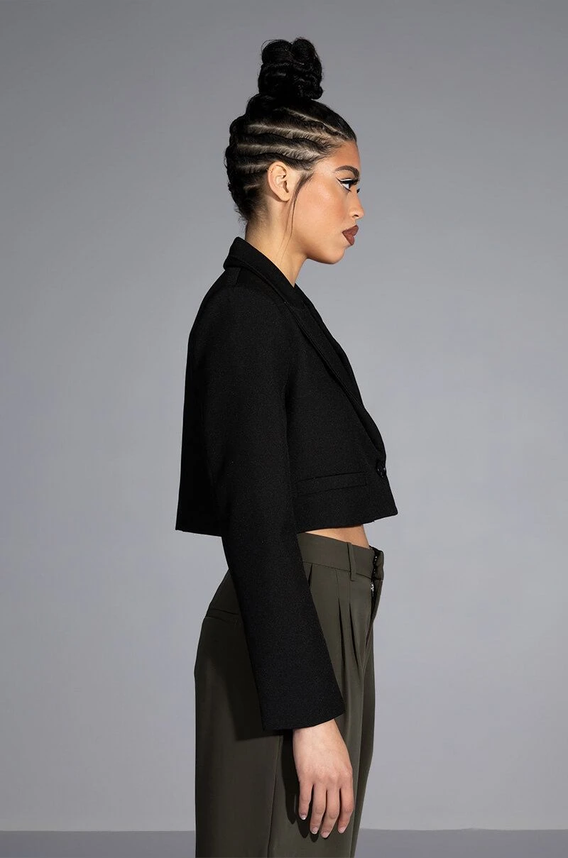 CROPPED BOXY BLAZER 7 CROPPED BOXY BLAZER - Image 5