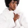DAYANNE PLUSH FAUX FUR JACKET 1 DAYANNE PLUSH FAUX FUR JACKET -AZALEA WANG Shop dayanne plush faux fur jacket natural white 1 1 c1 c1 c1 c1