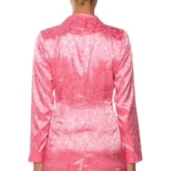 DAYDREAM SATIN FLORAL BLAZER -AZALEA WANG Shop daydream satin floral blazer pink 6 6