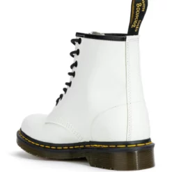 DR. MARTENS 1460 SMOOTH WHITE BOOTIES -AZALEA WANG Shop dr martens 1460 smooth white booties white 4 4