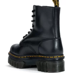 DR MARTENS AUDRICK 8 EYE BOOT NAPPA LUX -AZALEA WANG Shop dr martens audrick 8 eye boot nappa lux black 4 4