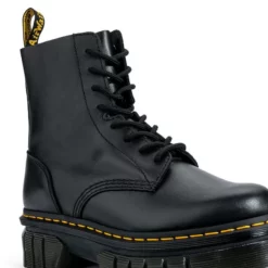 DR MARTENS AUDRICK 8 EYE BOOT NAPPA LUX -AZALEA WANG Shop dr martens audrick 8 eye boot nappa lux black 5 5