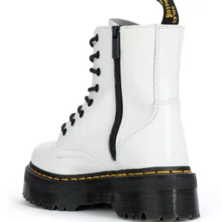 DR MARTENS JADON SMOOTH BOOTIE -AZALEA WANG Shop dr martens jadon smooth bootie white 4 4