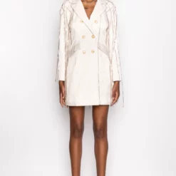 DRIPPING WITH GLITTER SPRING TRENCH -AZALEA WANG Shop dripping with glitter spring trench natural white 8 8 c1