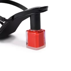 FINISHING TOUCHES NAIL POLISH MULE SANDAL IN BLACK -AZALEA WANG Shop finishing touches nail polish mule sandal in black black 5 5