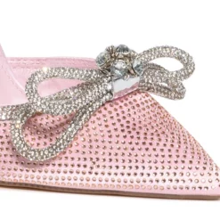 FIRAZ GLITTER PUMP IN PINK -AZALEA WANG Shop firaz glitter pump in pink pink 5 5