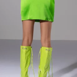 GRATITUDE BLAZER AND MINI SKIRT SET -AZALEA WANG Shop gratitude blazer and mini skirt set green 9 9