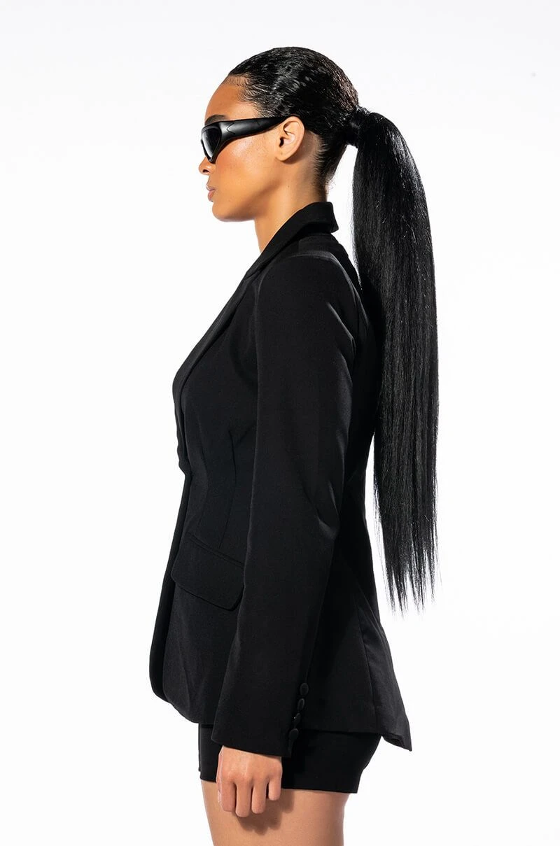 HANSEL FITTED BLAZER IN BLACK 7 HANSEL FITTED BLAZER IN BLACK - Image 5