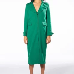 HANSEL TRENCH -AZALEA WANG Shop hansel trench green 5 5