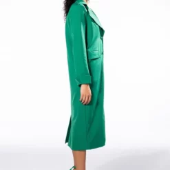 HANSEL TRENCH -AZALEA WANG Shop hansel trench green 6 6