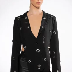I PUT A SPELL ON YOU OPEN BACK CHARM BLAZER