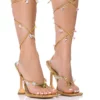 ISLA STAR STRAPPY SANDAL IN GOLD