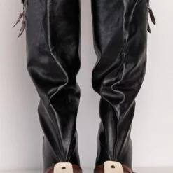 ITS A LOOK MULTI COLORED CHUNKY BOOT -AZALEA WANG Shop its a look multi colored chunky boot multi 5 5