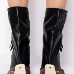 ITS A LOOK MULTI COLORED CHUNKY BOOTIE -AZALEA WANG Shop its a look multi colored chunky bootie multi 3 3