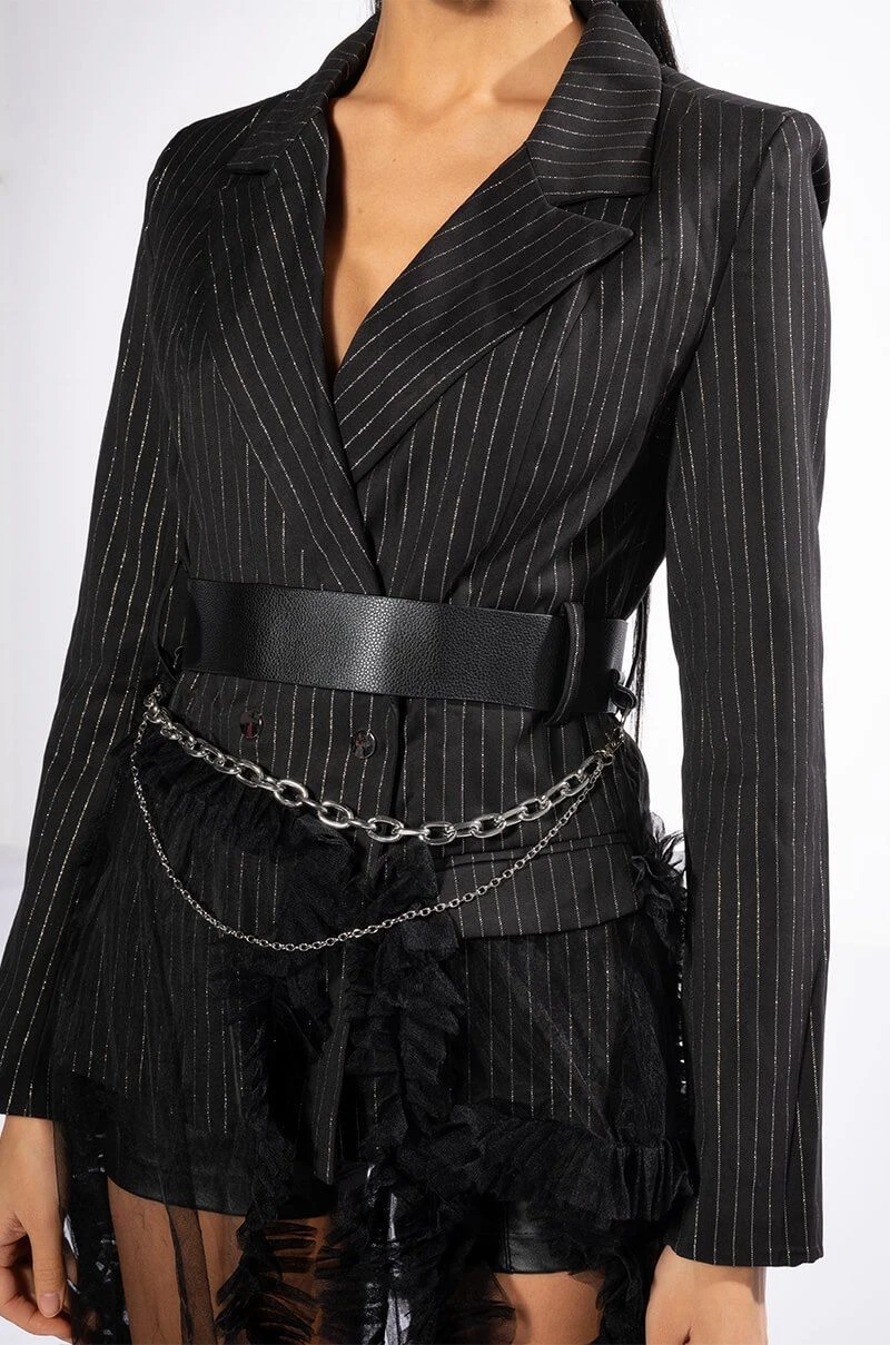 JUMP IN LINE TULLE EMBELLISHED BLAZER 11 JUMP IN LINE TULLE EMBELLISHED BLAZER - Image 9