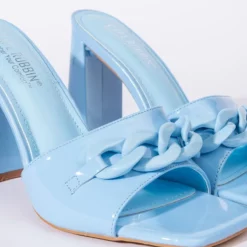 LIKE IT LIKE THAT CHUNKY SANDAL -AZALEA WANG Shop like it like that chunky sandal blue 6 6