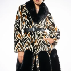 AZALEA WANG Shop -AZALEA WANG Shop luxe zebra fur multi 2 2
