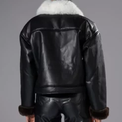 MEET ME AT OUR SPOT PU TRUCKER JACKET 18 MEET ME AT OUR SPOT PU TRUCKER JACKET -AZALEA WANG Shop meet me at our spot pu trucker jacket black 8 8