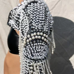 MORE LUXURY PLEASE PEARL RHINESTONE BEADED FRINGE BOLERO JACKET 24 MORE LUXURY PLEASE PEARL RHINESTONE BEADED FRINGE BOLERO JACKET -AZALEA WANG Shop more luxury please pearl fringe bolero jacket black multi 9 9