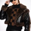 AZALEA WANG BRUSSELS MULTIFUNCTIONAL MIXED MATERIAL TEDDY COAT WITH DETACHABLE TRENCH 2 AZALEA WANG BRUSSELS MULTIFUNCTIONAL MIXED MATERIAL TEDDY COAT WITH DETACHABLE TRENCH -AZALEA WANG Shop multifunctional teddy jacket black brown 1 1
