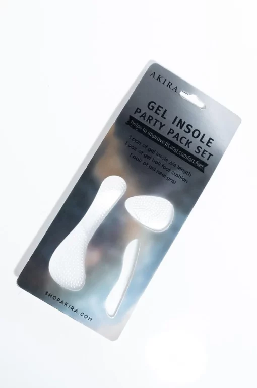 PARTY ON GEL INSOLE SET 1 PARTY ON GEL INSOLE SET -AZALEA WANG Shop party on gel insole set clear 1