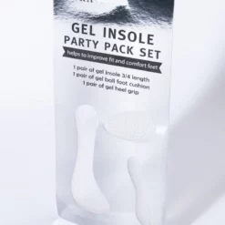 PARTY ON GEL INSOLE SET -AZALEA WANG Shop party on gel insole set clear 1 1