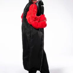 AZALEA WANG Shop -AZALEA WANG Shop rep chi city long puffer black red 2 2