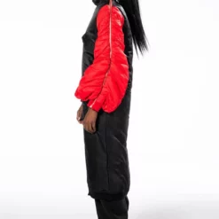 REP CHI CITY LONG PUFFER -AZALEA WANG Shop rep chi city long puffer black red 6 6