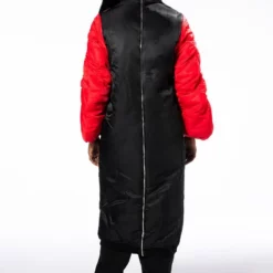 REP CHI CITY LONG PUFFER -AZALEA WANG Shop rep chi city long puffer black red 7 7