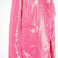 SPARKLE AND SHINE SEQUIN BLAZER -AZALEA WANG Shop sparkle and shine sequin blazer pink 7 7
