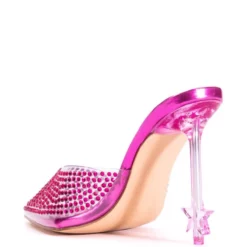 STARDOM STILETTO PUMP IN PINK -AZALEA WANG Shop stardom stiletto pump in pink pink 4 4