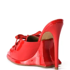 STUNNA STILETTO PUMP IN RED -AZALEA WANG Shop stunna stiletto pump in red red 4 4