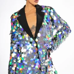 THE FINAL COUNTDOWN SEQUIN BLAZER