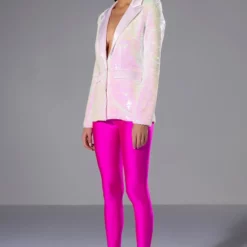 THIS IS FOR THE BDAY GIRL SEQUIN BLAZER 12 THIS IS FOR THE BDAY GIRL SEQUIN BLAZER -AZALEA WANG Shop this is for the bday girl sequin blazer pink multi 4 4 c1 c1