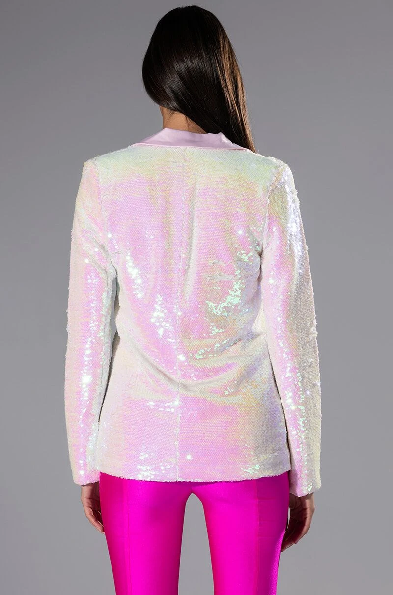 THIS IS FOR THE BDAY GIRL SEQUIN BLAZER 8 THIS IS FOR THE BDAY GIRL SEQUIN BLAZER - Image 6