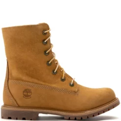 TIMBERLAND AUTHENTICS TEDDY FLEECE FOLD-DOWN BOOT IN WHEAT -AZALEA WANG Shop timberland authentics teddy fleece fold down boot in wheat wheat nubuck 3 3
