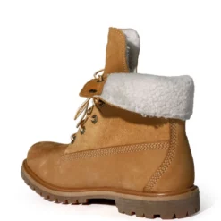 TIMBERLAND AUTHENTICS TEDDY FLEECE FOLD-DOWN BOOT IN WHEAT -AZALEA WANG Shop timberland authentics teddy fleece fold down boot in wheat wheat nubuck 8 8