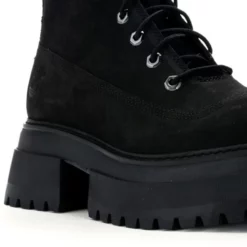 TIMBERLAND SKY 6" LACE UP BOOT IN BLACK -AZALEA WANG Shop timberland sky 6 lace up boot in black black 5 5