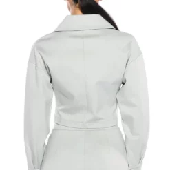 TRIED AND TRUE CROP BLAZER -AZALEA WANG Shop tried and true crop blazer light green 6 6