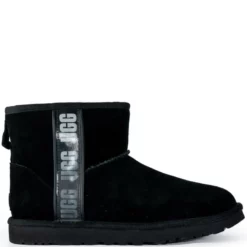 UGG CLASSIC MINI SIDE LOGO II -AZALEA WANG Shop ugg classic mini side logo ii black 2 2
