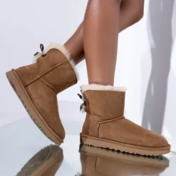 UGG MINI BAILEY BOW II 25 UGG MINI BAILEY BOW II -AZALEA WANG Shop ugg mini bailey bow ii CHESTNUT 1 1