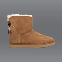 UGG MINI BAILEY BOW II 35 UGG MINI BAILEY BOW II -AZALEA WANG Shop ugg mini bailey bow ii chestnut 1 1 c1