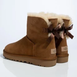 UGG MINI BAILEY BOW II 23 UGG MINI BAILEY BOW II -AZALEA WANG Shop ugg mini bailey bow ii chestnut 5