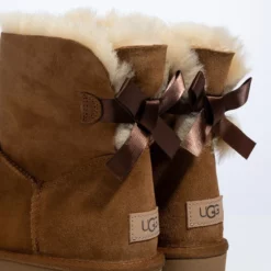 UGG MINI BAILEY BOW II 24 UGG MINI BAILEY BOW II -AZALEA WANG Shop ugg mini bailey bow ii chestnut 6